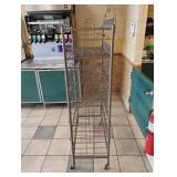 5 TIER DISPLAY STAND ON WHEELS