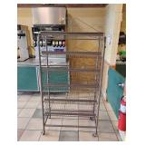 5 TIER DISPLAY STAND ON WHEELS