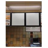 MAGA LENS MENU DISPLAY SIGN WITH LIGHT