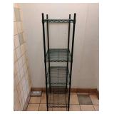 METRO GREEN 4 TIER METAL WIRE COMMERCIAL SHELVING