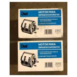 Lot of DIAL 2-Speed 1/3 HP Evaporative Cooler Motor  Customer Returns See Pictures