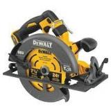 DEWALT FLEXVOLT 60V MAX Cordless Brushless 7-1/4 in. Circular Saw with Brake (Tool Only)  Customer Returns See Pictures