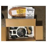 Hampton Bay Lillycrest 52 in. Indoor/Outdoor Aged Bronze Ceiling Fan with Downrod and Reversible Motor; Light Kit Adaptable   Customer Returns See Pictures