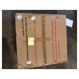 Noble House Haraldson Black Square Metal Outdoor Patio Fire Pit Customer Returns See Pictures