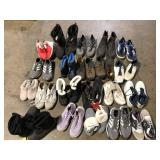 Lot of Assorted Shoes Various Models Sizes and Conditions    Customer Returns See Pictures