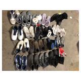 Lot of Assorted Shoes Various Models Sizes and Conditions    Customer Returns See Pictures