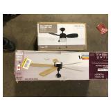 Lot of Assorted Ceiling Lighting Fans Various Models and Conditions Customer Returns See Pictures