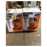 Lot of Assorted Wet/Dry Shop Vacs Various Models and Conditions Customer Returns See Pictures