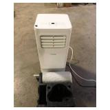 Vissani 5,000 BTU 115-Volt Portable Air Conditioner for 150 sq. ft. Rooms in White Missing Pieces  Customer Returns See Pictures