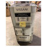 Vissani 5,000 BTU 115-Volt Portable Air Conditioner for 150 sq. ft. Rooms in White Missing Pieces  Customer Returns See Pictures