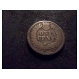 1863 Copper Nickel Oak Wreath Indian Head Cent