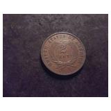 1864 2-Cent Piece Small Moto