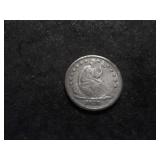 1839 Liberty Seated Half Dime