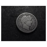 1910 D Barber Dime