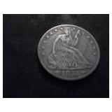 1855 O Seated Liberty Half Dollar With Arrows