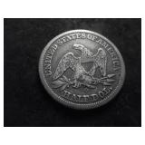 1855 O Seated Liberty Half Dollar With Arrows