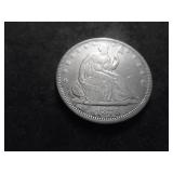 1876 Liberty Seated Half Dollar With Motto