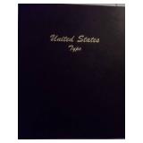 US Type Coins Album From 1800-2000 By Dansco Manufacturing. Difficult To Find.