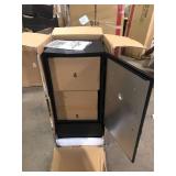 Masterbuilt 30 in. Dual Fuel Propane Gas and Charcoal Smoker in Black Customer Returns See Pictures