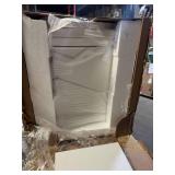 SUDIO Taylor 20 in. W x 15 in. D x 34 in. H Bath Vanity in White with Ceramic Vanity Top in White with White Sink Customer Returns See Pictures