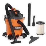 RIDGID 12 Gallon 5.0 Peak HP NXT Shop Vac Wet Dry Vacuum with General Debris Filter, Locking Hose and Accessory Attachments Customer Returns See Pictures