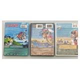 Misc. Vintage Cartoon DVD Movies (Factory Sealed)