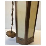 Very Large 54" Tall Ornate Church 4 Bulb Light Fixture (VERY COOL)