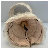 Vintage Chalkware Spanish Dancer Electric Table Lamp With Nightlight (WORKS) 21" H x 12" L x 12" W
