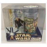 Misc. Vintage STAR WARS Items Including 1997 Hasbro "The Power Of The Force" Action Figures (NOC) & More
