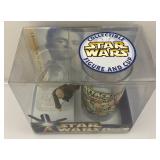 Misc. Vintage STAR WARS Items Including 1997 Hasbro "The Power Of The Force" Action Figures (NOC) & More