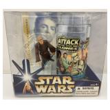 Misc. Vintage STAR WARS Items Including 1997 Hasbro "The Power Of The Force" Action Figures (NOC) & More