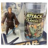 Misc. Vintage STAR WARS Items Including 1997 Hasbro "The Power Of The Force" Action Figures (NOC) & More