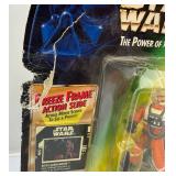 Misc. Vintage STAR WARS Items Including 1997 Hasbro "The Power Of The Force" Action Figures (NOC) & More