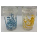 Set Of Four 1953 Howdy Doody Glasses
