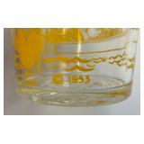 Set Of Four 1953 Howdy Doody Glasses