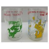 3= 1971 1= 1974 ARCHIE Comic Glasses