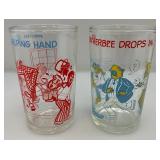 Set Of Four 1973 ARCHIE Comic Glasses