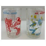 Set Of Four 1973 ARCHIE Comic Glasses