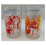 Set Of Four 3= 1973 1= 1974 ARCHIE Comic Glasses