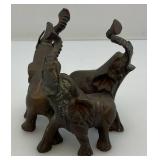 Miniature Brass Elephants