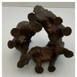 Miniature Brass Elephants
