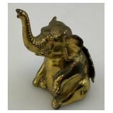 Miniature Brass Elephants