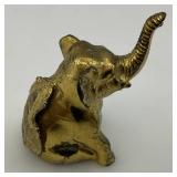 Miniature Brass Elephants
