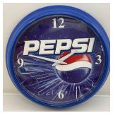 14" PEPSI Clock