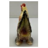 Vintage Miniature Roosters 1= 3 1/2" x 4" 1= 4 1/2" x 6 1/2"