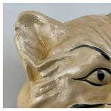 Vintage Mid Century Chalkware Cat String Holder