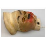 Vintage Mid Century Chalkware Chef String Holder