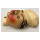 Vintage Mid Century Chalkware Chef String Holder