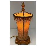 Vintage Torchiere Table Lamp 15"