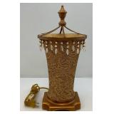 Vintage Torchiere Table Lamp 15"